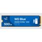 Western Digital Blue SN580 SSD M2.2280 PCIe 4.0 500Gb,  4000MBs / 3600MBs,  TBW 300,  WDS500G3B0E,  1 year