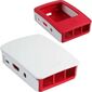 Корпус RA129 red-white для микрокомпьютера Raspberry Pi 3. ACD Red+White ABS Plastic case for Raspberry Pi 3