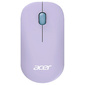 Мышь Acer OMR200 зеленый / фиолетовый оптическая  (1200dpi) беспроводная USB для ноутбука  (2but)