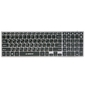 Клавиатура беспроводная Gembird KBW-2,  Bluetooth,  4 устройства, 106 кл.,  ножничный механизм,  бесшумная