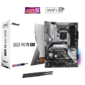 Материнская плата ASROCK B650 PRO RS WIFI,  AM5,  B650,  4*DDR5,  4*SATA,  3*M.2,  3*USB 3.2,  6*USB 2.0,  Type-C,  2*PCIx16,  1*PCIx1,  1*M.2  (Key E),  HDMI+DP,  ATX
