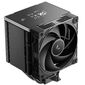 Кулер для процессора DEEPCOOL AK500 G2 LGA1851 / 1700 / 1200 / 115X / AM5 / AM4  (9шт / кор,  TDP 240W,  PWM,  Fan 120mm,  5 тепл. трубок,  Copper Base,  Wood-grain top cover,  черный) RET  (R-AK500G2-BKNNMN-GJD)