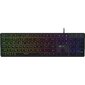 Oklick 550ML Клавиатура USB slim Multimedia LED белый