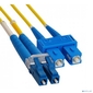 Патч-корд оптический переходной  (SM),  9 / 125  (OS2),  LC / UPC-SC / UPC,   (Duplex),  LSZH,  2м