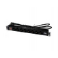 ITK PH12-8D1 PDU 8 розеток DIN49440  (нем. cтанд.) с LED выключателем,  1U,  шнур 2м вилка DIN49441  (нем. станд.),  алюминиевый профиль,  черный