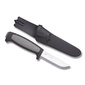 Нож Mora Robust  (12249) стальной разделочный лезв.91мм прямая заточка серый / черный