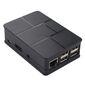 Корпус ACD RA186 Black ABS Plastic Case Brick style w /  Camera cable hole for Raspberry Pi 3
