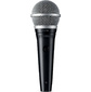 Кардиоидный вокальный микрофон SHURE PGA48-QTR-E c выключателем,  с кабелем XLR -1 / 4'