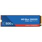 Твердотельный диск 500GB WD Blue SN5100,  NVMe,  M.2 2280,  PCI-E 4x4 [R / W - 6600 / 5600 MB / s]