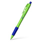 Ручка шариков. Erich Krause Joy Neon  (43344) ассорти d=0.7мм синие блистер  (3шт) автоматическая линия 0.35мм резин. манжета