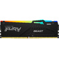 Память DDR5 8GB 5200MHz Kingston KF552C36BBEA-8 Fury Beast Expo RGB RTL Gaming PC5-41600 CL36 DIMM 288-pin 1.25В kit single rank с радиатором Ret
