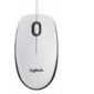 Мышь /  Logitech Mouse M100 USB White Ret