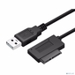 ORIENT UHD-304SL,  USB 2.0 адаптер Slimline SATA для оптических приводов ноутбука,  кабель подключения USB Type-A  (33338)