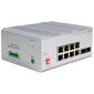 ORIGO OI2210P / 185W / A1A Промышленный неуправляемый PoE-коммутатор 8x1000Base-T 802.3bt PoE,  2x1000Base-X SFP,  PoE-бюджет 185 Вт