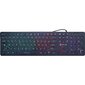 Клавиатура Oklick 420MRL белый USB slim Multimedia LED