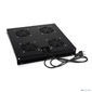 Cabeus TRAY-SC-120-BK Модуль вентиляторный с 4-я вентиляторами для установки в серверные шкафы серии ND-SC,  цвет черный  (RAL 9004)
