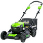 Greenworks Газонокосилка аккумуляторная Greenworks,  40В,  46см,  самоходная,  бесщеточная  (c аккумуляторной батареей 4АЧ и зарядным устройством) [2506807UB]
