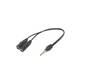 Defender Переходник Headset Jack 2*3.5jack—3.5 4pin jack 0, 15м  (63012)