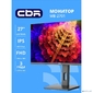CBR LCD Монитор 27" MB-2701,  IPS,  FHD 1920x1080,  100Гц [LCD-MB2701-OPC]