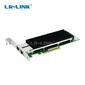 Network Interfaced Card LR-LINK LREC9802BT, 10G Ethernet PCIe Server Card (Dual Port), Intel X540, 2 x RJ45. Analogs: Silicom: PE210G2i40-T , Intel: X540-T2