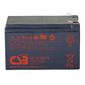 Battery CSB series GP,  GP12120 F2,  voltage 12V,  capacity 12Ah  (discharge 20 hours),  max. discharge current  (5 sec.) 180A,  short circuit current 378A,  max. charge current 3.6A,  lead-acid type AGM,  terminals F2,  LxWxH 151x98x100.3mm.,  weight 3.67kg.,  service life 5 years.