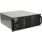 Procase RE411-D4H11-E-55 Корпус 4U server case, 4x5.25+11HDD, черный, без блока питания, глубина 550мм, MB EATX 12"x13"