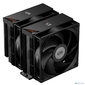 Кулер PCCooler RT620 Digital BK  S115X / 1200 / 1700 / 1851 / AM4 / AM5  (TDP 265W,  2x120mm PWM FAN,  6 тепловых трубок 6мм,  500-2200RPM,  28-32dBa)
