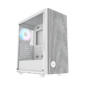 корпус Ocypus Gamma C70 WH ARGB,  ATX,  USB3.0*1+USB2.0*1,  FRONT 3x120mm ARGB,  REAR 1x120mm ARGB