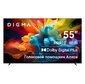 Телевизор LED Digma 55" DM-LED55UBB33 Яндекс.ТВ Frameless черный 4K Ultra HD 60Hz DVB-T DVB-T2 DVB-C DVB-S DVB-S2 USB WiFi Smart TV