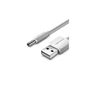 Кабель Vention USB AM / DC-jack 3.5мм M - 1м Белый