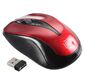 Мышь Oklick 675MW черный / красный оптическая  (800dpi) беспроводная USB  (2but)