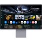 Монитор Samsung 32" Odyssey OLED G8 LS32FM902SIXCI серебристый OLED LED 16:9 HDMI матовая HAS Piv 260cd 178гр / 178гр 3840x2160 DP 4K USB 8.4кг