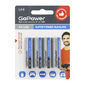 Батарейка GoPower LR6 AA BL4 Alkaline 1.5V  (4 / 48 / 576) блистер  (4 шт.)
