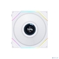 Lian Li G99.12TLLCD1W.R0 Вентилятор UNI FAN TL LCD 120 White  / 12TLLCD1W /  120х125х28мм  (1.6” LCD дисплей,  PWM,  ARGB,  200-1900 об / мин,  27dBa)