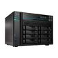 ASUSTOR AS6508T 8-Bay NAS / Media player / Intel Atom C3538 2, 1GHz (Quad-Core),  8GB SO-DIMM DDR4,  noHDD (HDD, SSD),  / 2x10GbE+2x2, 5Gbe (LAN) / 2xUSB3.2, HDMI / M.2 / 4ip camera license ; 90IX0201-BW3S10