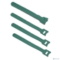 Cabeus CLAMP-150-GN Хомут для кабеля,  липучка с мягкой застежкой,  150x14 мм,  зеленый  (10 шт.)