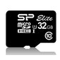 Карта памяти 32ГБ Silicon Power "Elite SP032GBSTHBU1V10-SP" microSD HC UHS-I Class10 + адаптер