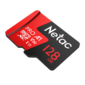 Флеш-накопитель NeTac Карта памяти Netac MicroSD card P500 Extreme Pro 128GB,  retail version w / SD adapter