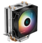 DEEPCOOL AG300 LED LGA1700 / 1200 / 115X / AM5 / AM4  (36шт / кор,  TDP 150Вт,  PWM,  Multi-Color LED Lighting,  Fan 92mm,  3 тепл. Трубки прямого контакта) RET