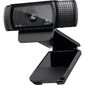 Веб-камера Logitech HD Pro Webcam C920 960-001055 / 960-000998
{ USB 2.0,  1920*1080,  2Mpix foto,  Mic,  Black}