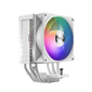 PCCooler R400 ARGB WH S115X / 1200 / 1700 / AM4 / AM5  (TDP 180W,  90mm ARGB Fan,  4 тепловые трубки 6мм,  650-2200RPM,  28, 3dBa)