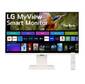 Монитор LG 31.5" 32SR83U-W белый IPS LED 16:9 HDMI M / M матовая HAS 400cd 178гр / 178гр 3840x2160 60Hz UHD USB 7.7кг