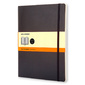Блокнот Moleskine CLASSIC SOFT QP621 190х250мм 192стр. линейка мягкая обложка фиксирующая резинка черный