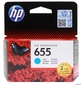 Картридж Hewlett-Packard HP 655 Cyan  (Голубой)