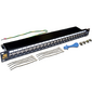 Патч-панель TWT  (LAN-PPL24S6) LANMASTER 24 порта. STP кат.6 1U