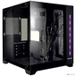 Ginzzu V320 RGB подсветка,  закаленное стекло 1*USB 3.0, 1*USB 2.0,  AU mATX