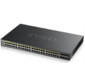 Zyxel NebulaFlex Pro GS2220-50HP Hybrid L2 PoE+ Switch,  19 "rack,  44xGE PoE +,  4xCombo  (SFP  /  RJ-45 PoE+),  2xSFP,  375W PoE Budget,  Standalone  /  Cloud Management