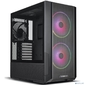 Корпус Lian Li Lancool 216  /  Black  /  Mid-Tower,  TG  /  2x 160mm ARGB + 1x 140mm non LED fans inc.  /  G99.LAN216RX.10R