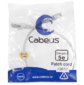 Cabeus PC-FTP-RJ45-Cat.5e-0.5m Патч-корд F / UTP,  категория 5е,  2xRJ45 / 8p8c,  экранированный,  серый,  PVC,  0.5м