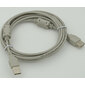 Мультимедийный кабель USB2.0 А вилка-USB А вилка с ф / фильтром,  длина 3 м.